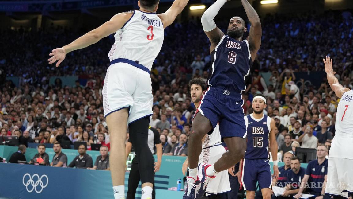 $!LeBron James y Kevin Durant lideran a Estados Unidos.