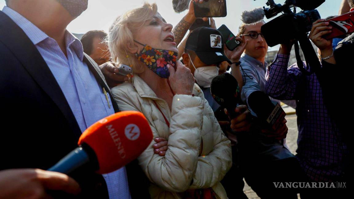 $!Alejandra Cuevas Morán salió del Penal de Santa Martha luego de la SCJN le otorgará un amparo que la exculpo del cargo de homicidio en perjuicio de Federico Gertz Manero.