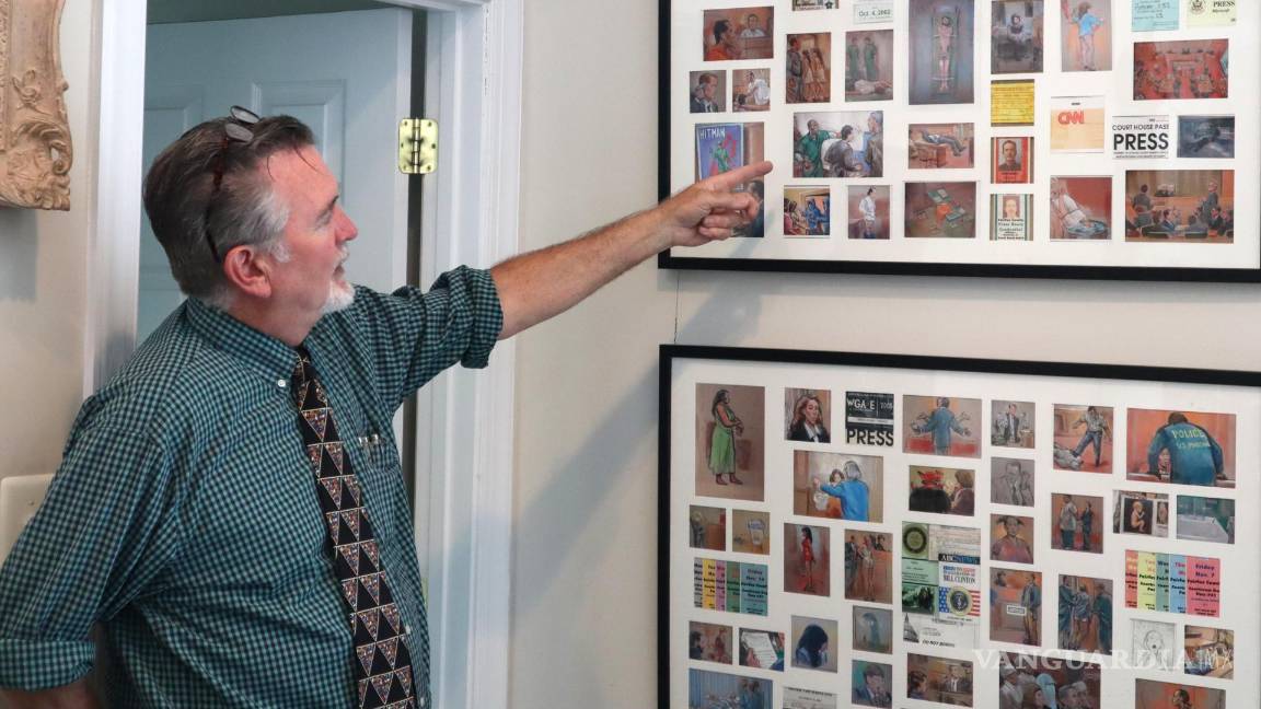 $!Durante 40 años, el lápiz de Bill Hennessy ha retratado casos como el que derogó la protección federal del derecho al aborto.