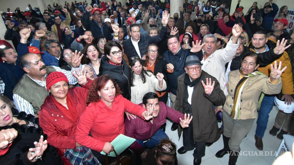 Por apoyar a Mejía, pide dirigencia nacional de Morena expulsar a 22 militantes en Coahuila