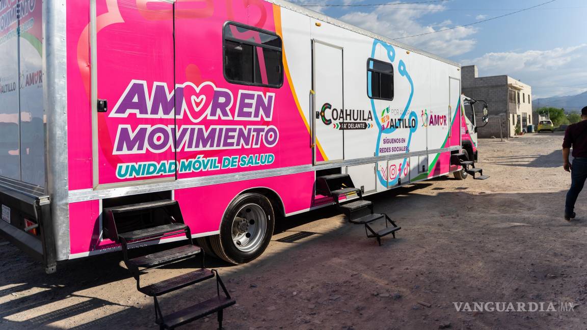 $!La unidad móvil de “Amor en Movimiento” continuará recorriendo Saltillo en junio para brindar atención directa a quienes enfrentan barreras de acceso a servicios básicos.