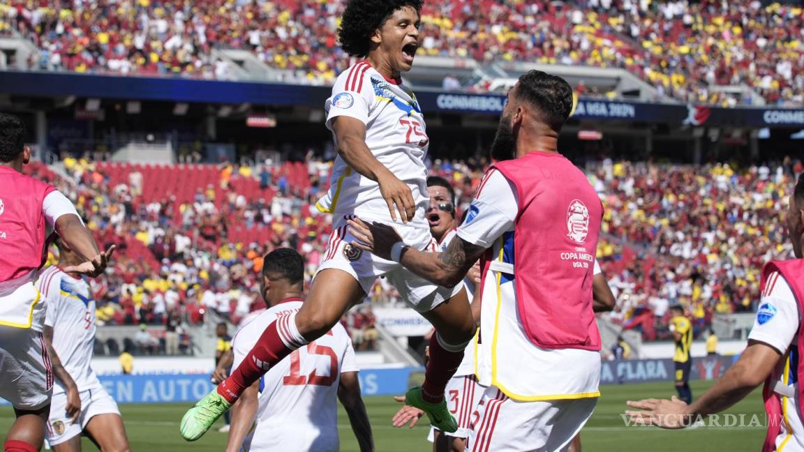 Copa América 2024: Venezuela aprovecha expulsión de Enner Valencia y vence a Ecuador