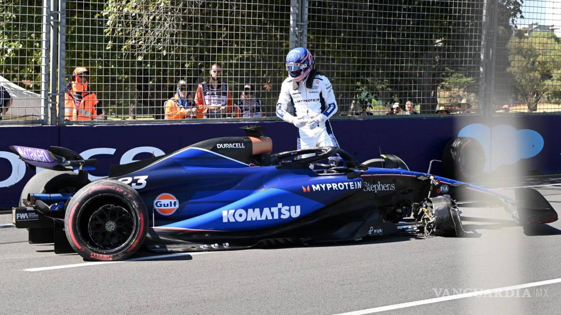 GP de Australia: Williams decide darle a Alex Albon el monoplaza de Logan Sargeant