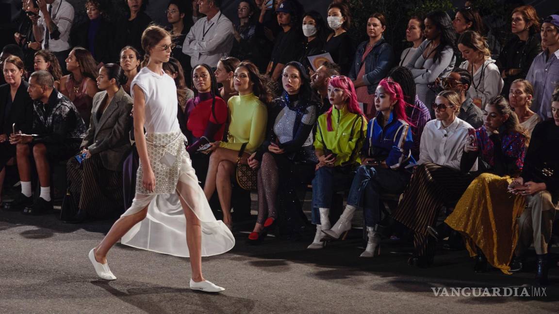 $!La moda de la colección Tory Burch se modela durante la Semana de la Moda de Nueva York.