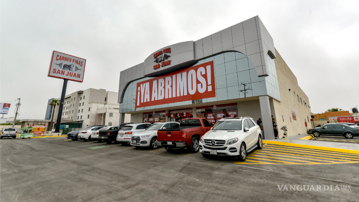 Abre en Saltillo la primera sucursal de Carnes Finas San Juan fuera de Nuevo León