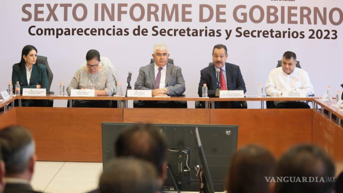$!El Secretario de Gobierno señaló que esta administración sentó precedentes y bases para que Coahuila siga siend oun Estado ejemplarmente próspero, seguro, ordenado, tranquilo y pacífico.