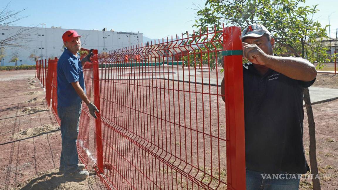 Construyen al norte de Saltillo ‘Parque Perrón’, para recreación de mascotas
