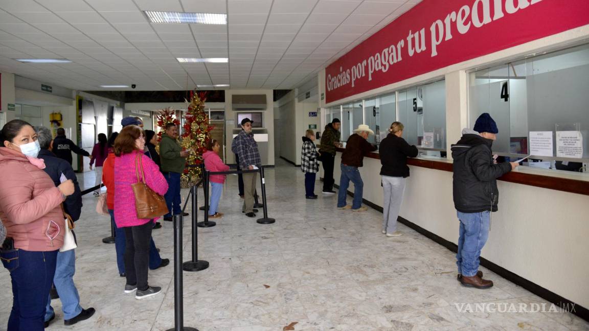 Ofrecen Municipios de Coahuila descuentos del 15 al 40% en pago del predial