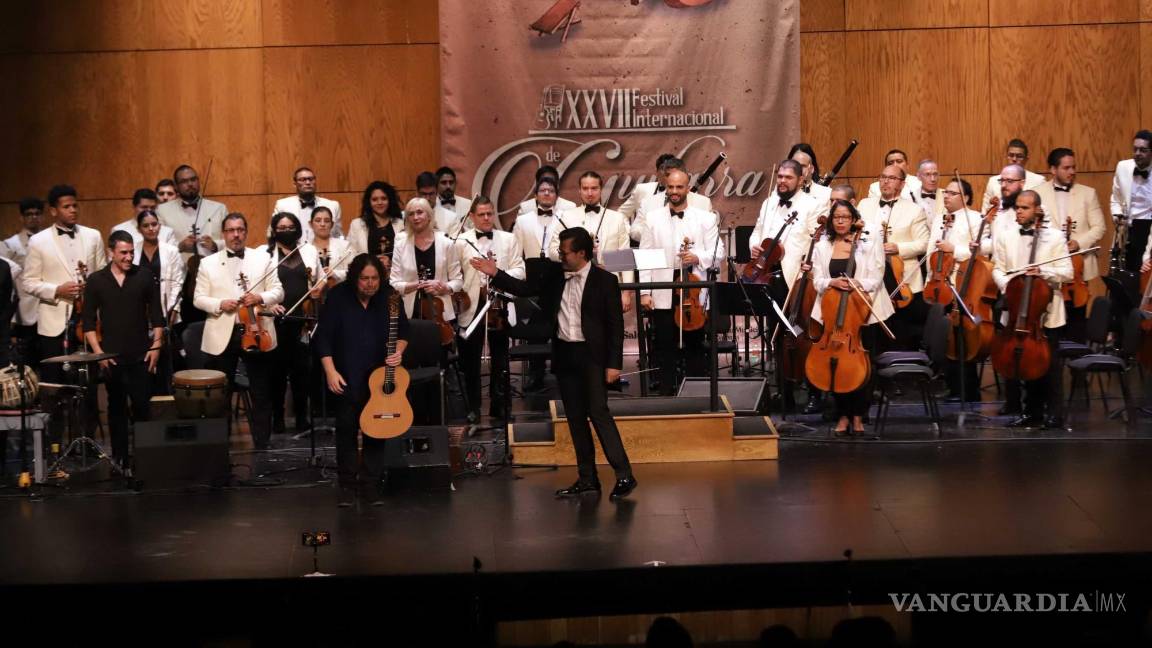 $!La OFDC complementó magistralmente la interpretación de De la Paz.