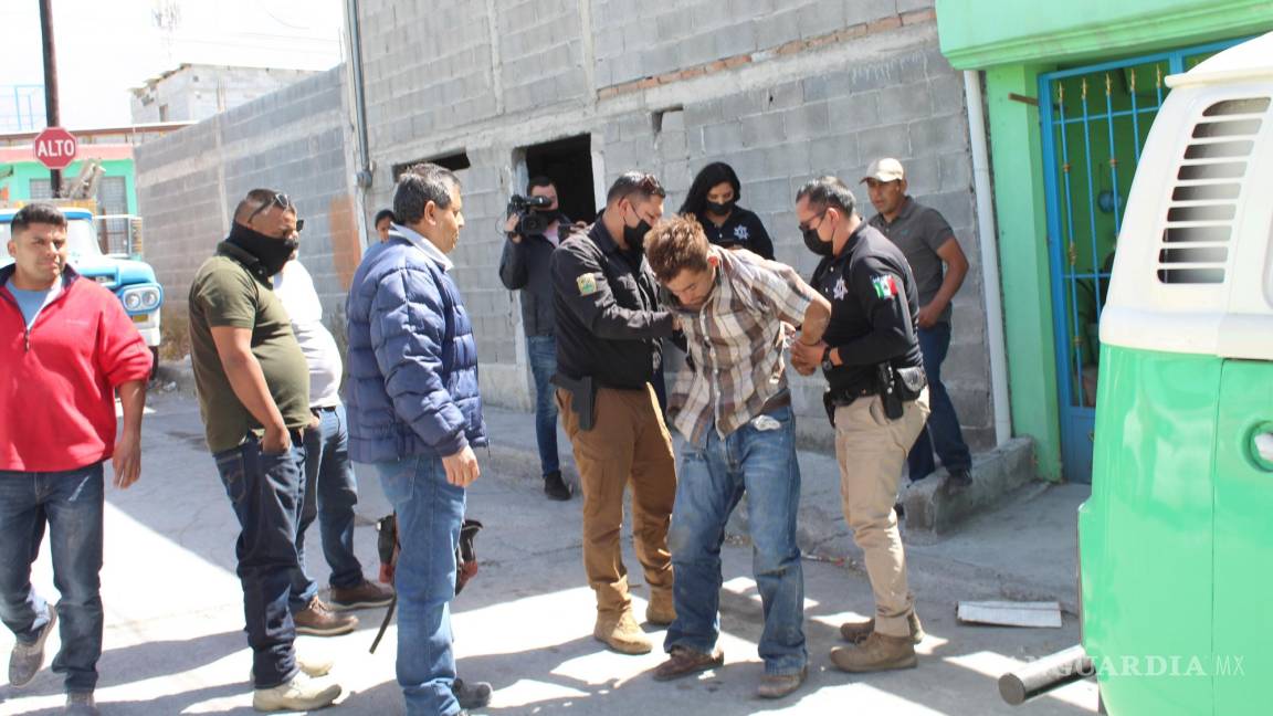 Saltillo: vecinos de la Guerrero detienen a ladrón en peliculesca persecución
