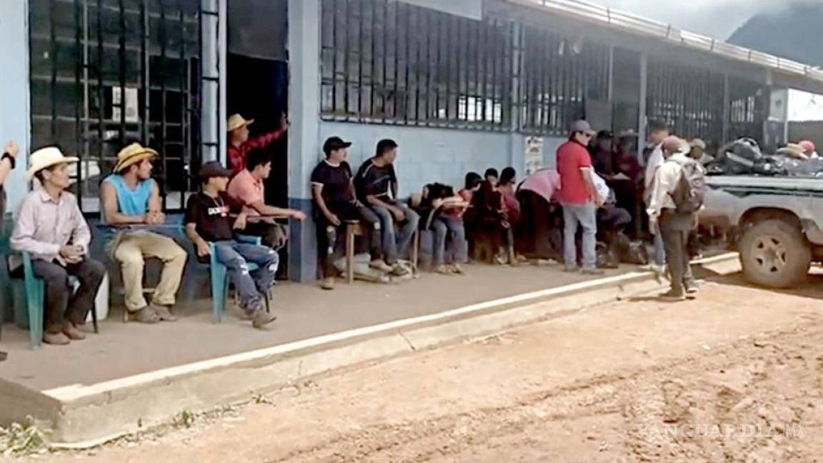 Criminales dieron dos horas para que pobladores de Chiapas huyeran