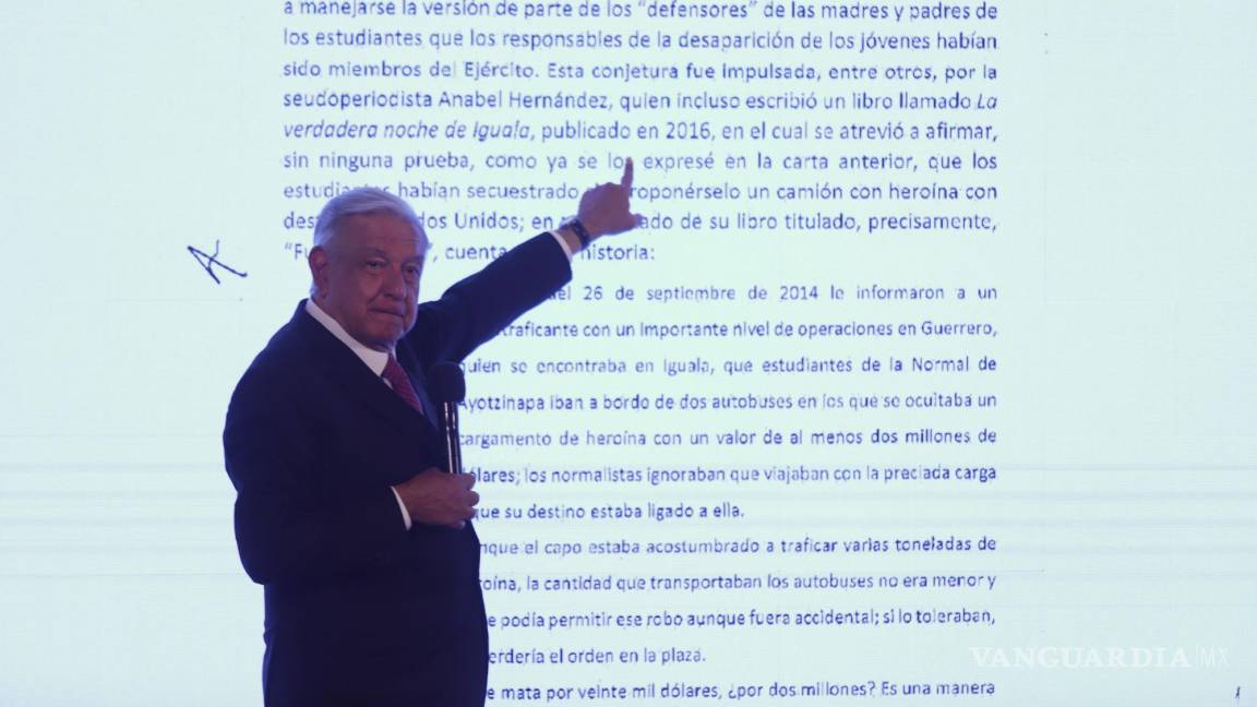 El Ejército no me tomó el pelo en caso Ayotzinapa: AMLO