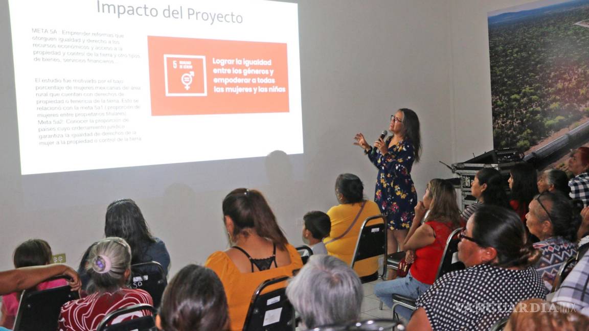 Visibiliza la UAdeC carencias de las mujeres del campo de Saltillo