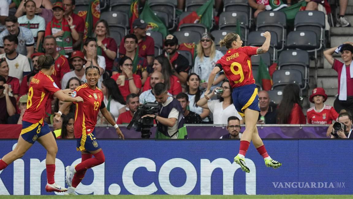 España arrasa a Portugal en la Eurocopa Femenina 2025: goleada histórica en su debut