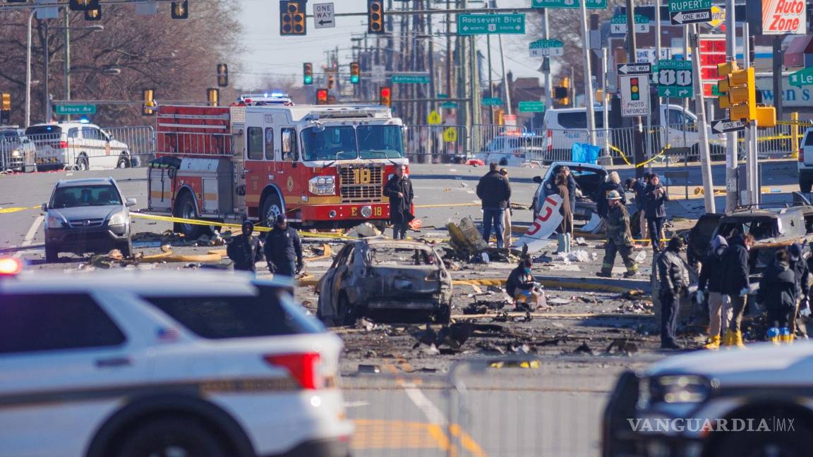 Encuentran caja negra del avión médico estrellado en Filadelfia; ‘era una guerrera’, recuerdan a Valentina