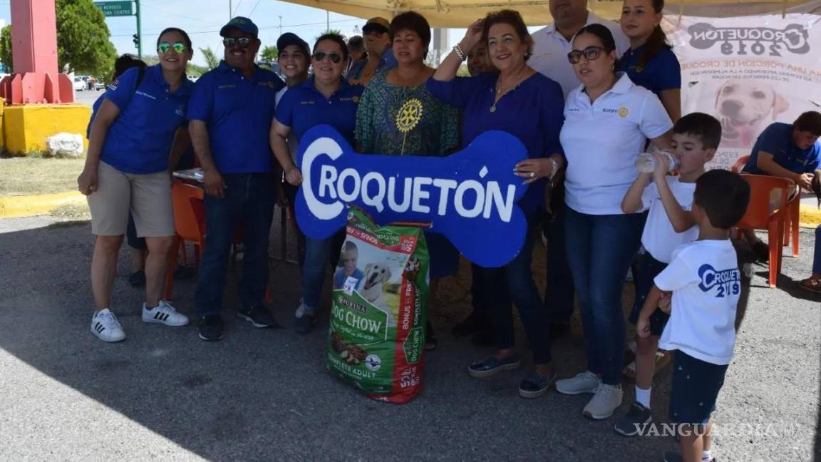 Club Rotario Empresarial vela por el bienestar animal y arma Croquetón en Acuña
