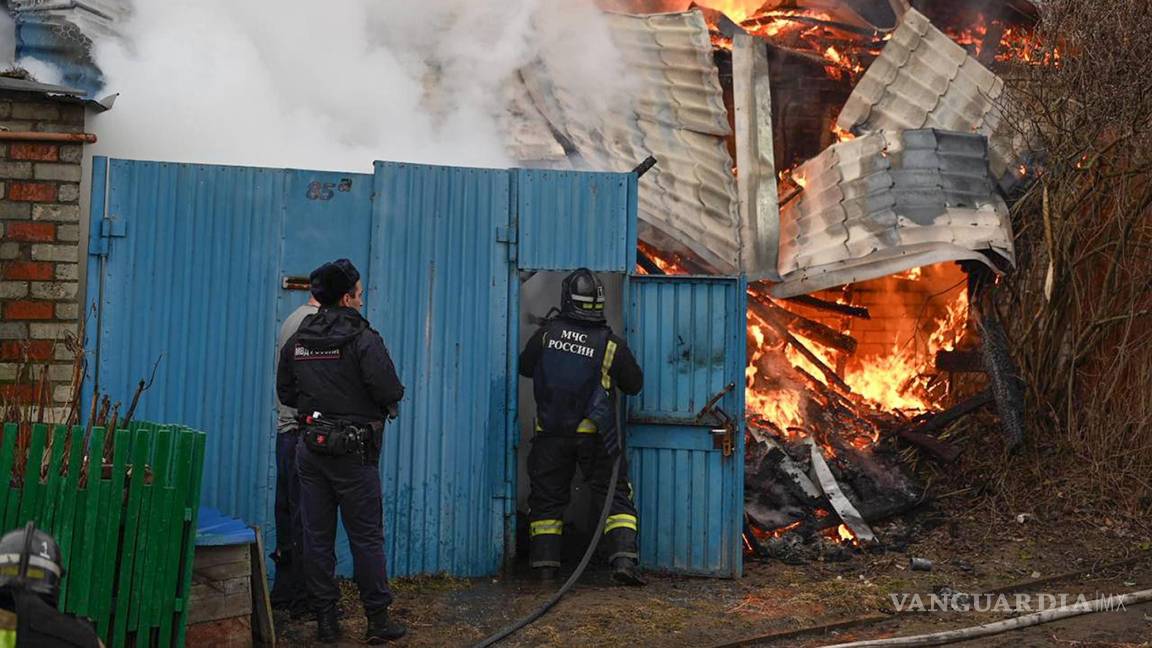 $!El gobernador regional de Belgorod, Viacheslav Gladkov, reconoció que la semana pasada fallecieron 16 personas y 98 resultaron heridas.