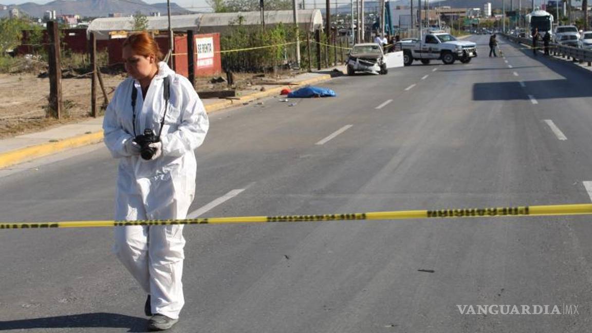 $!El cuerpo fue llevado al Semefo.