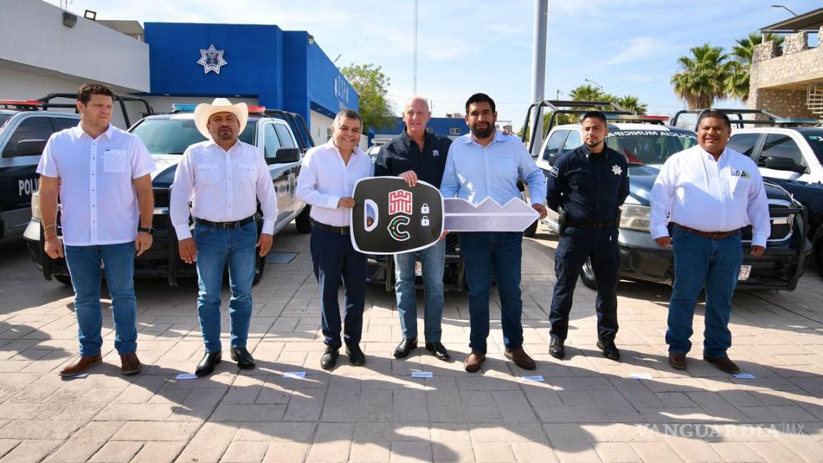 Dona Torreón patrullas a las policía de Zaragoza, San Buena Ventura , Sierra Mojada y FIM