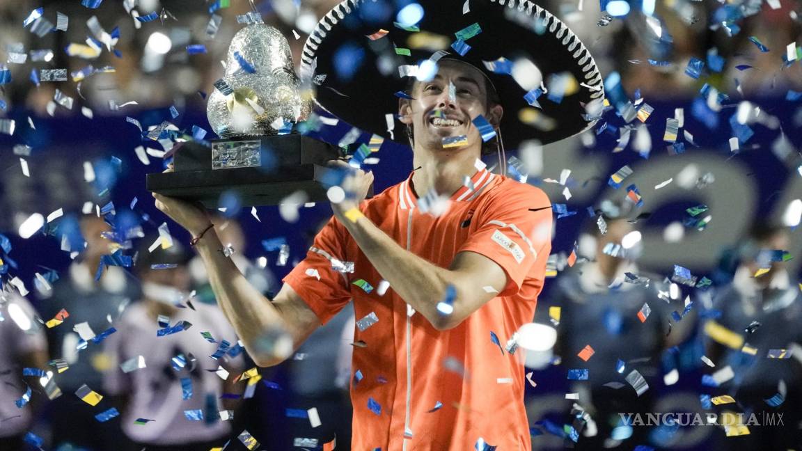 Alex de Miñaur se consagra campeón del Abierto Mexicano de Tenis