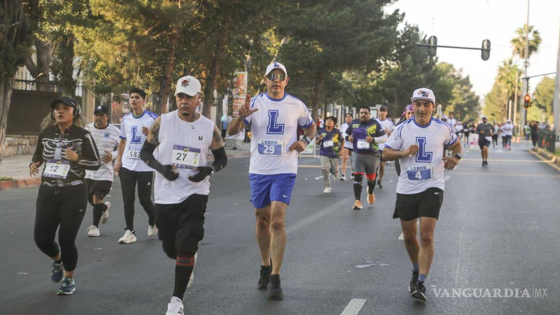 $!El bulevar Venustiano Carranza fue recorrido por los participantes.