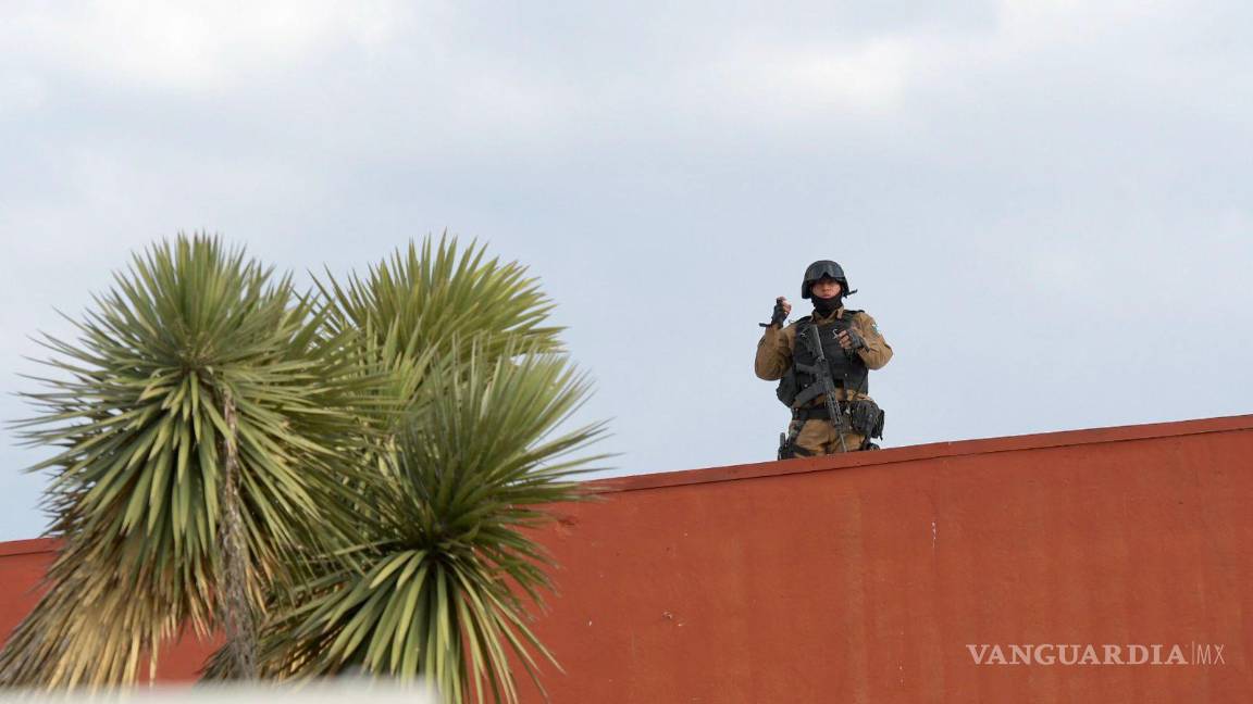 $!Elementos de seguridad vigilan que todo transcurra con normalidad.