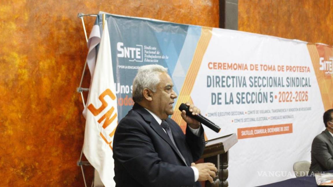 Coahuila: busca Sección 5 del SNTE mejor atención para maestros en el ISSSTE