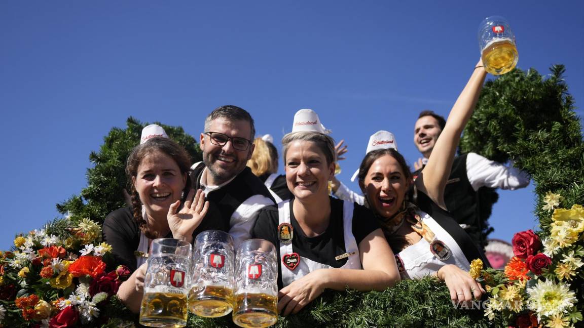 ¡Prost! Comienza el Oktoberfest en Alemania