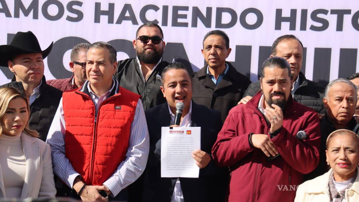 ‘Liman asperezas’: consolidan coalición de Morena y Partido del Trabajo en Coahuila