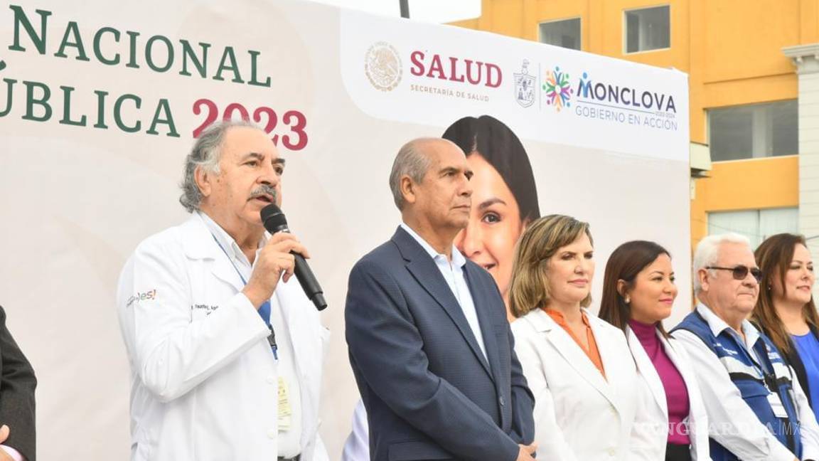 Arrancan Segunda Semana Nacional de Salud 2023 en Monclova