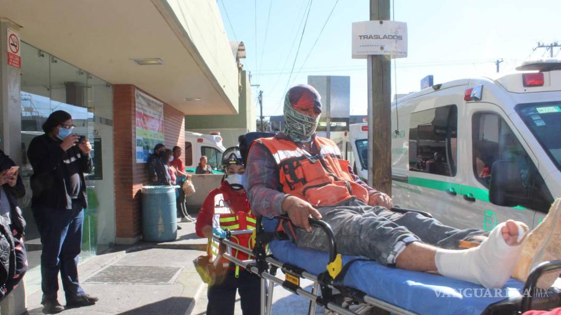 Trabajador fallece al caerle una estructura de metal en un parque industrial de Ramos Arizpe