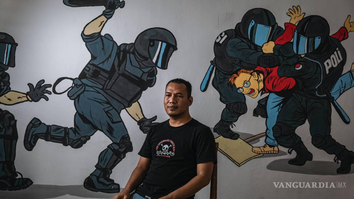 $!Rahmat Muhammad, coordinador de Kontras, un grupo sin fines de lucro que se enfoca en los desaparecidos y las víctimas de la violencia en Indonesia.