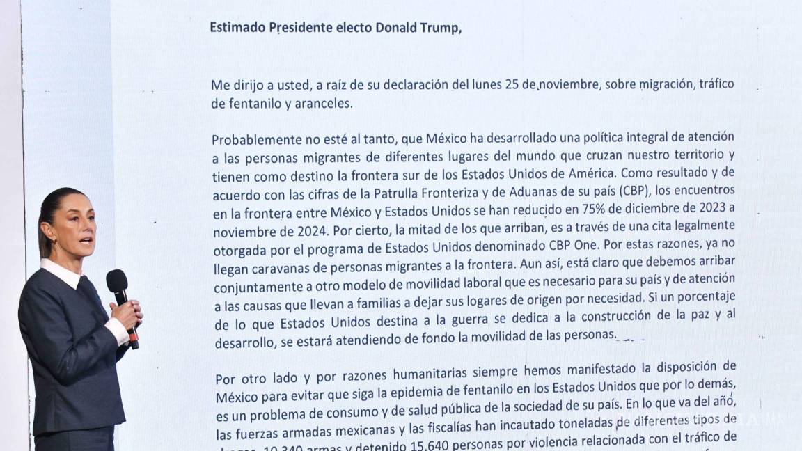 ‘Perdió el tiempo’: Queda Claudia como ingenua ante Trump con carta, advierte Riva Palacio