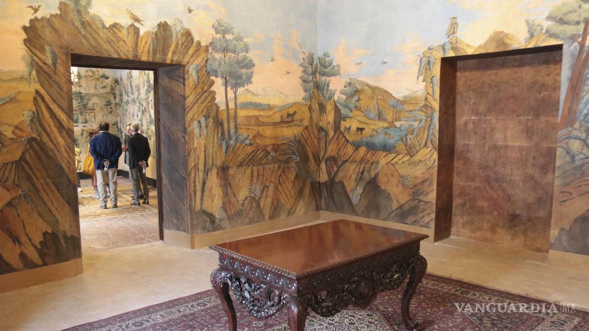 $!El interior del palacio está ricamente decorado.