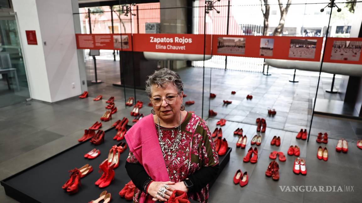 La instalación ‘Zapatos Rojos’ denuncia la violencia de género en México desde el arte