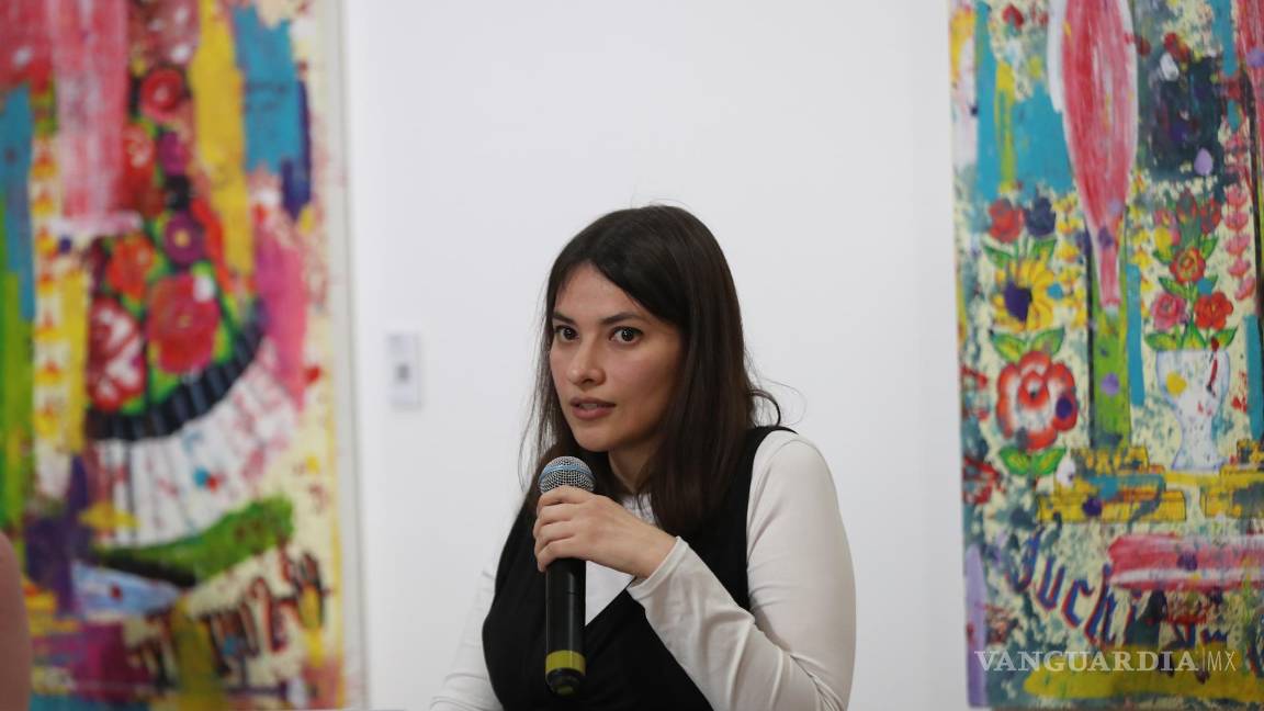 $!La coordinadora del programa de prevención de la tortura de Documenta, Dayenari Arellano, en una conferencia de prensa en Ciudad de México (México).