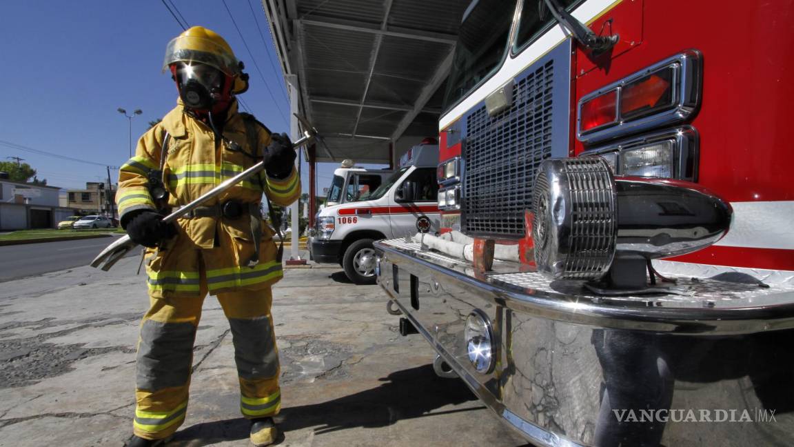 Adquirirán equipo para Bomberos de Saltillo contra incendios en edificios altos