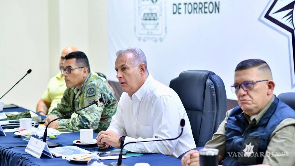 Revisan en Torreón índices de incidencia delictiva y acciones de seguridad