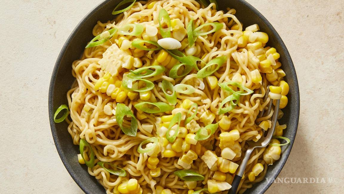 $!Receta de ramen de maíz con mantequilla de soja.