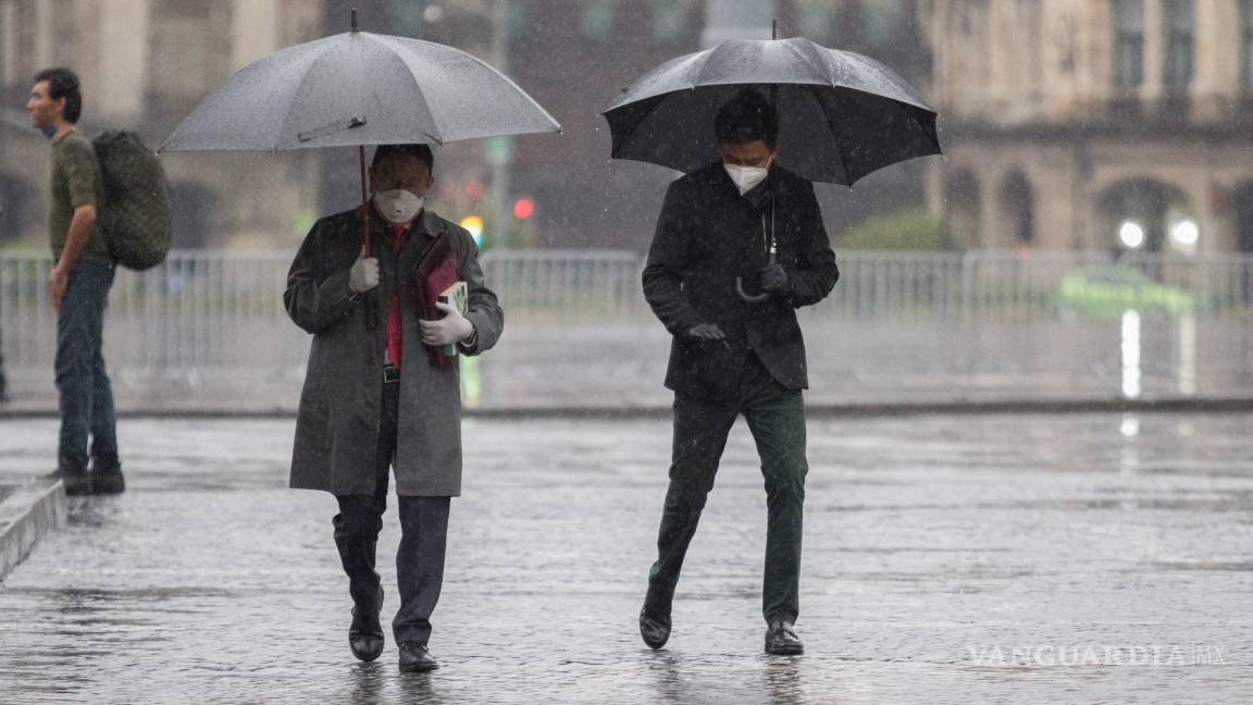 Por monzón y onda tropical habrá lluvias en gran parte de México