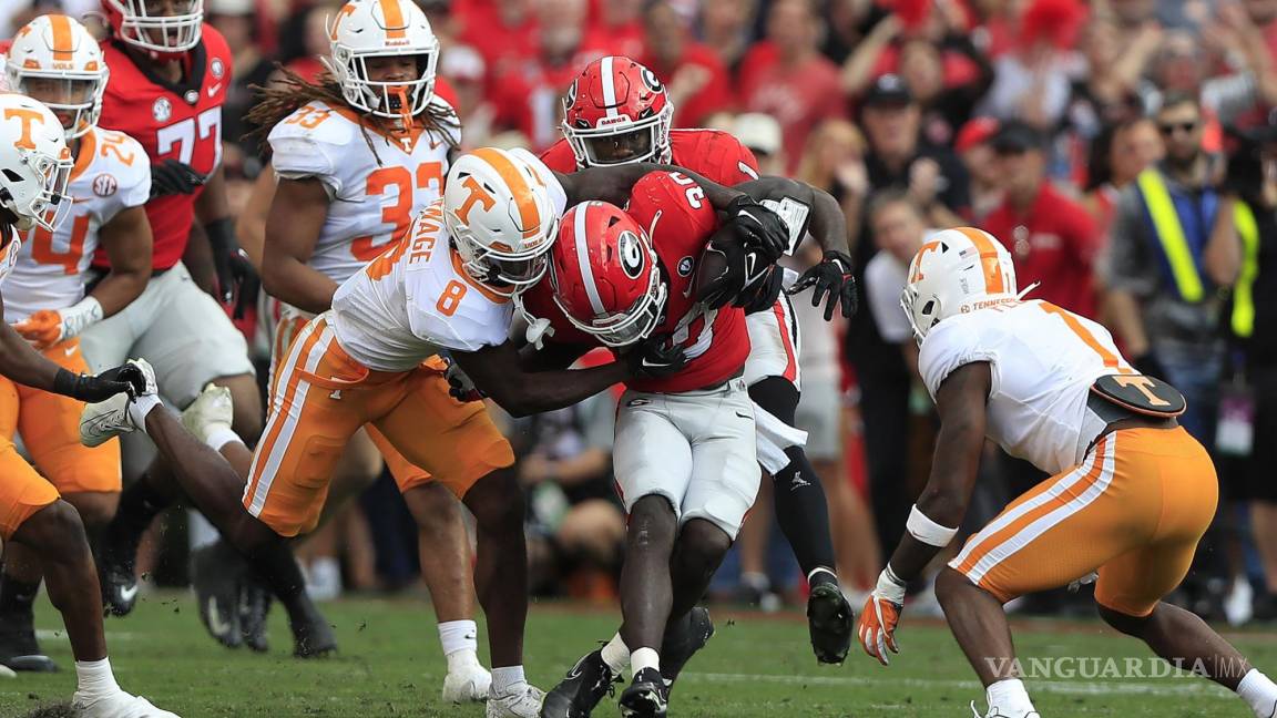 Tennessee vs Georgia: Bulldogs y Volunteers chocan en el Sanford Stadium