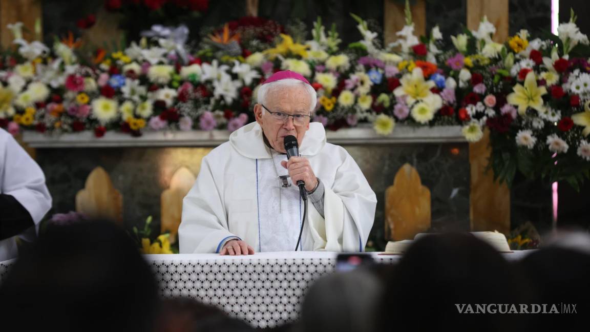 ‘Hoy revive nuestra fe’, asegura el Obispo Raúl Vera durante celebración de la Virgen de Guadalupe en Saltillo