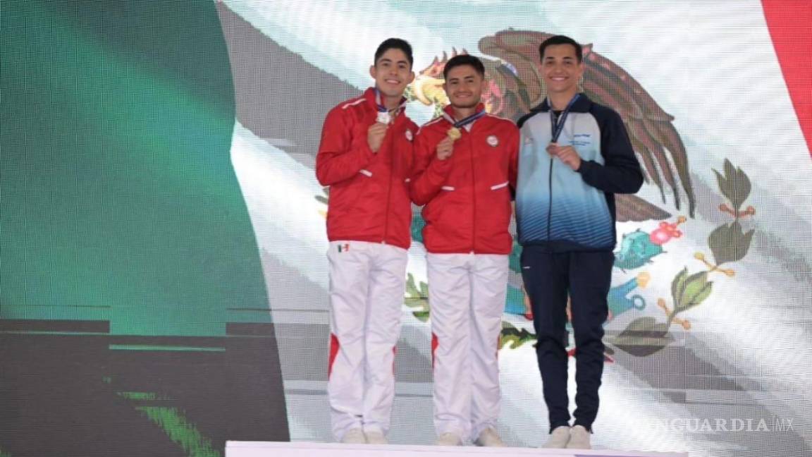 Coahuilenses hacen el 1-2 en Panamericano de Gimnasia Aeróbica