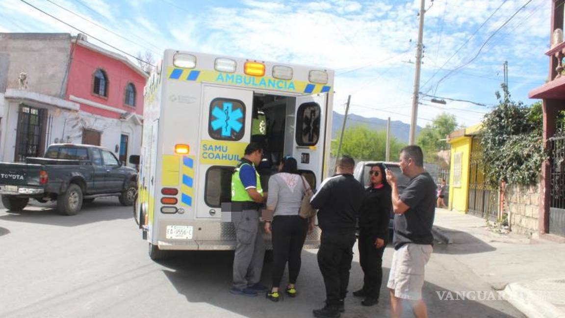 $!Ángel Humberto N. de 75 años, sufrió quemaduras de segundo grado y fue trasladado al Hospital Universitario.