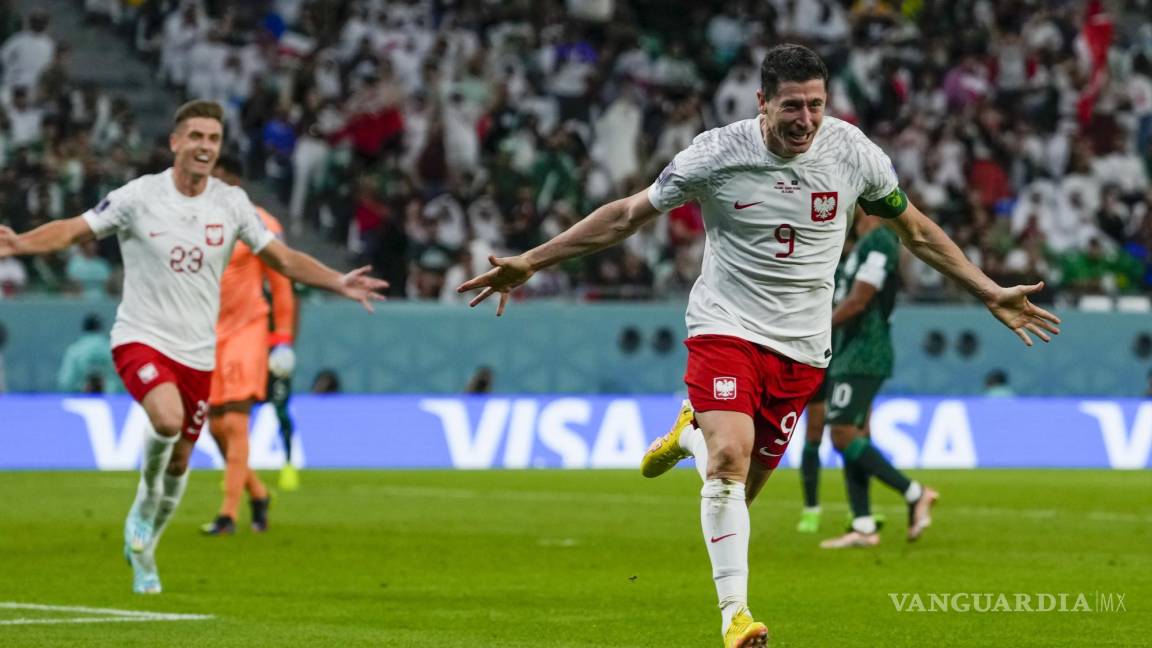 ¡Se aprieta el Grupo de México! Zieliński y Lewandowski le dan el triunfo 2-0 a Polonia frente a Arabia