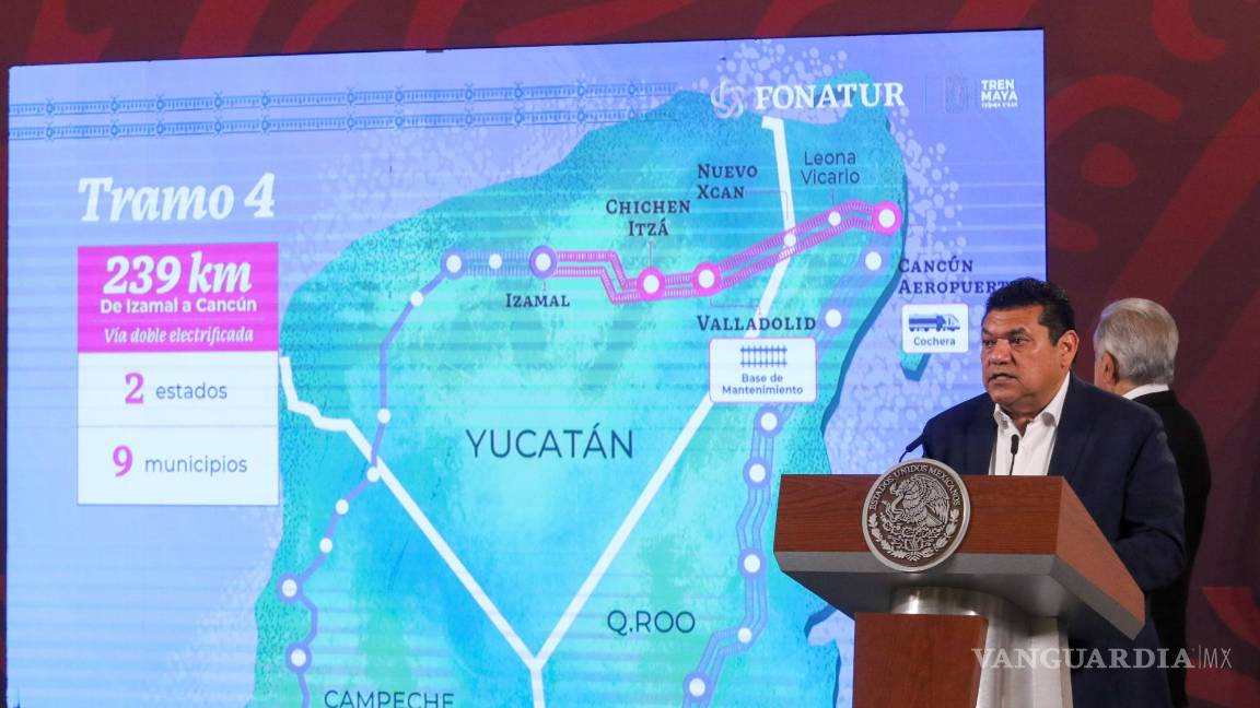Primer convoy del Tren Maya llegará en julio: Fonatur