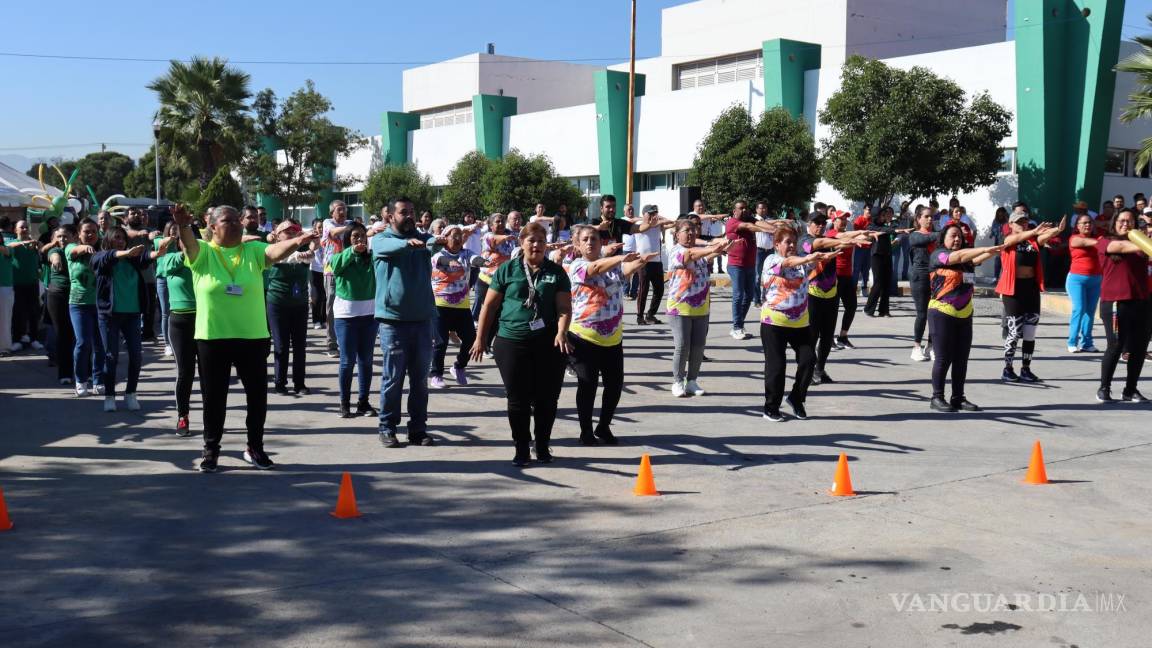 Se suma IMSS Coahuila a Jornada Nacional de Condición Física Saludable