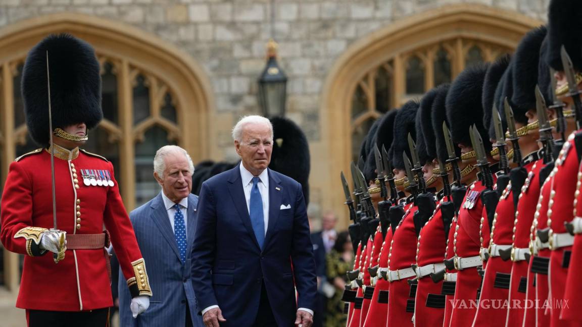 Biden aborda con Sunak la guerra en Ucrania y la crisis climática con Carlos III en su visita a Londres