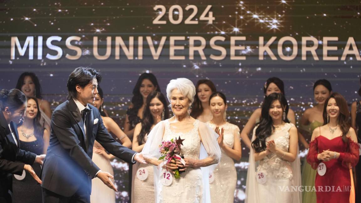 ¡Por la corona de Miss Universo! Se queda modelo de 81 años a un paso para representar a Corea del Sur