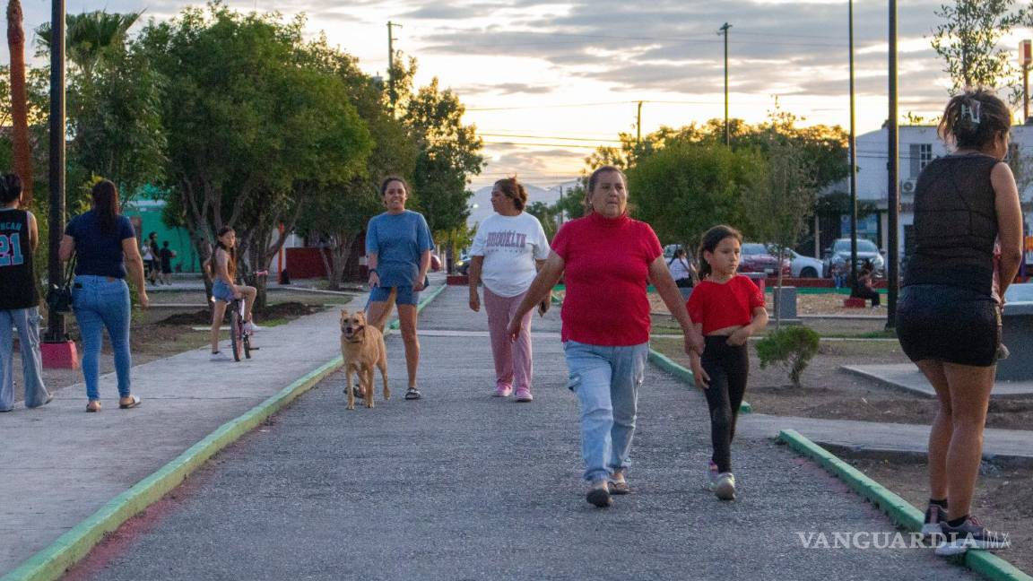 $!En Saltillo 2000, ya se disfruta de lasa áreas intervenidas.
